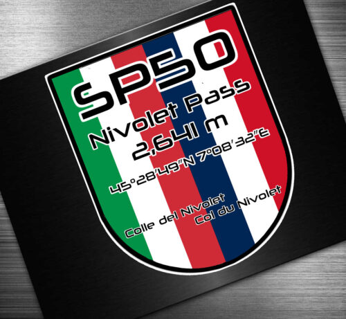 Nivolet pass sticker