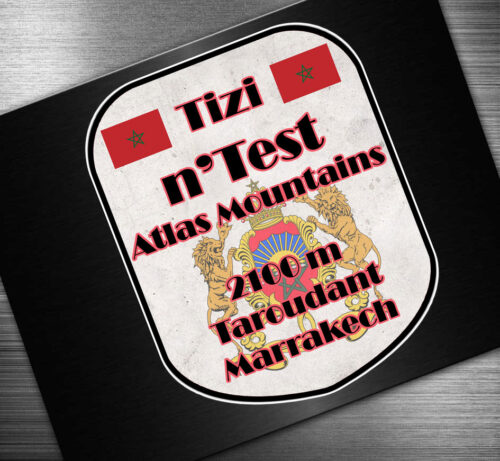 Atlas mountains Tizi n' Test