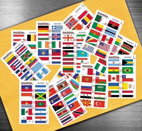 All Flags 40X24mm